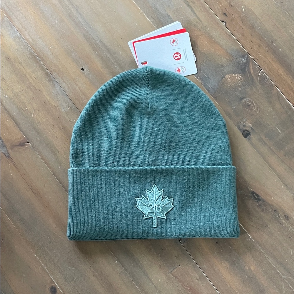 Lululemon Olympic 2026 Mint Green Toque